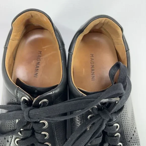 Pueblo Sneakers Magnanni Pueblo Black Pueblo Leather Magnanni